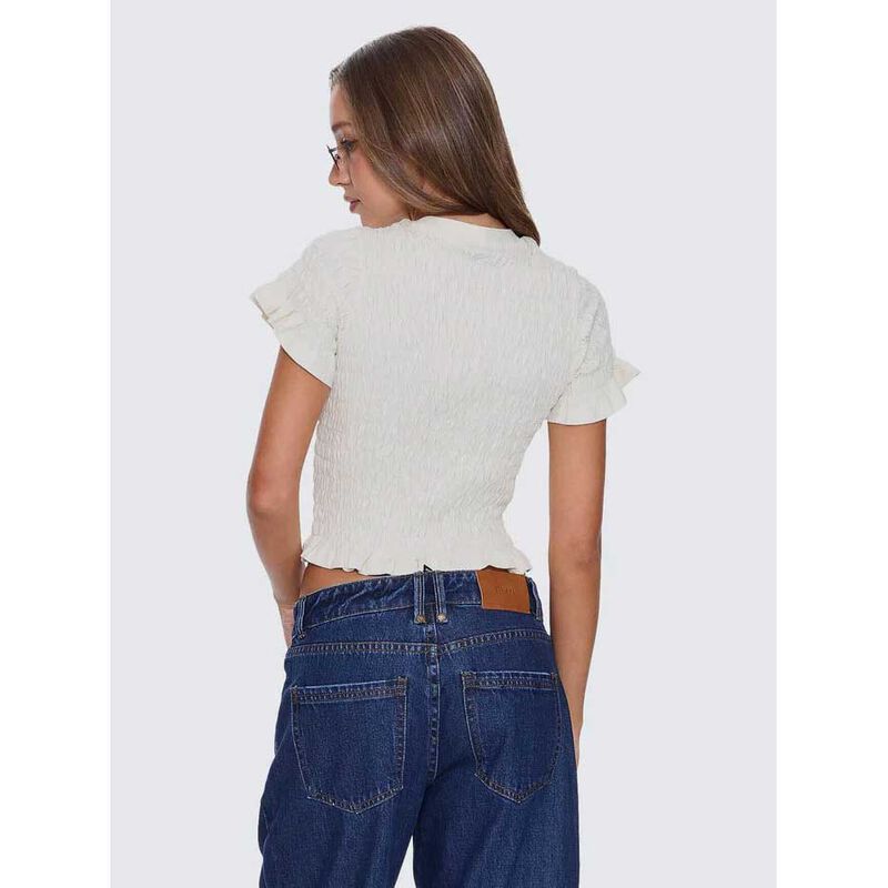 Thrills Against All Odds Shirred Tee image number 1